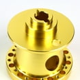 thumbnail image 3 of DNA Motoring HUB-ALU-OH106-GD Aluminum Steering Wheel 6 -Hole Hub Adaptor Kit (Gold) - For 1990 to 1995 Honda Accord / Prelude 91 92 93 94, 3 of 4
