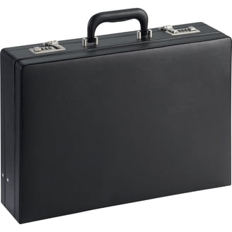 McKlein Lawson Leather Laptop Briefcase with Combination Lock