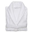 thumbnail image 3 of Linum Home Textiles Unisex Super Plush Bathrobe Color: White Size: S/M, 3 of 3