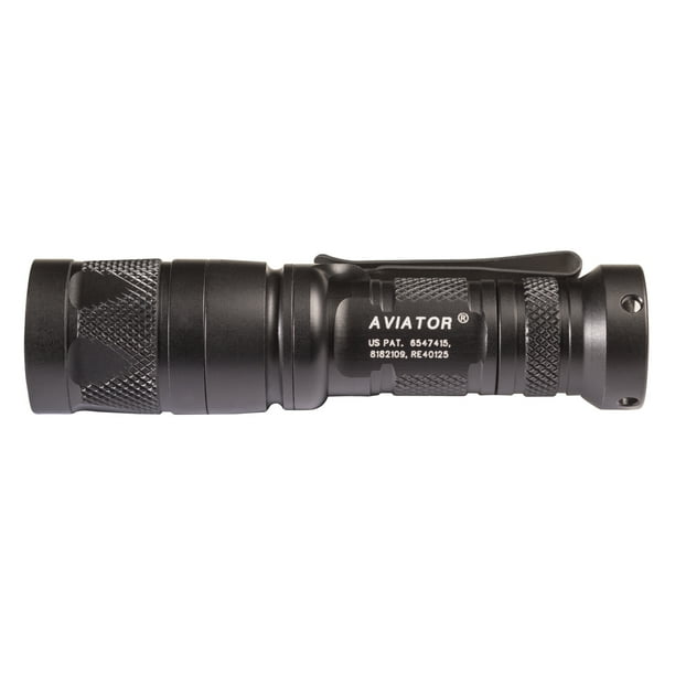 SUREFIRE AVIATOR ブラックハンディライト SureFire Aviator Dual Output Multi Spectrum White and Red
