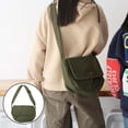 thumbnail image 3 of Bolso de mensajero de mujer Bolso de hombro de lona Bolso de mano Satchel Casual Tamaño grande de Hugo Bolso de las mujeres, 3 of 10
