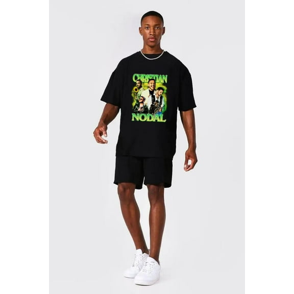 Vintage Christian Nodal 90s Bootleg Fan Retro Y2K Unisex tee, for men & women, up to size 5XL