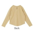 thumbnail image 3 of Felirenzacia Women's T-shirt Long Sleeved Shirt Plus Size Long Sleeved crewneck top, 3 of 6
