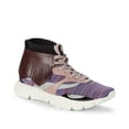 thumbnail image 2 of Valentino Men's Colorblock Leather Fringe-Trim Collar High-top Sneakers, 2 of 4