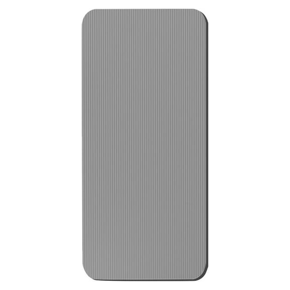 1 PC Non-slip Monochrome Yoga Mat 8 Mm Fitness And Yoga Equipment Fitness Cushiont Exercise Pad For Women Men Home Gym Exercise(24"×72",Gray)