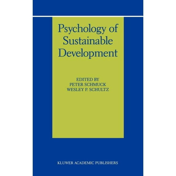 Psychology of Sustainable Development, (Hardcover)