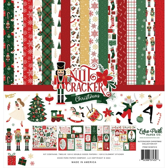 Echo Park Collection Kit 12"x12" - Nutcracker Christmas