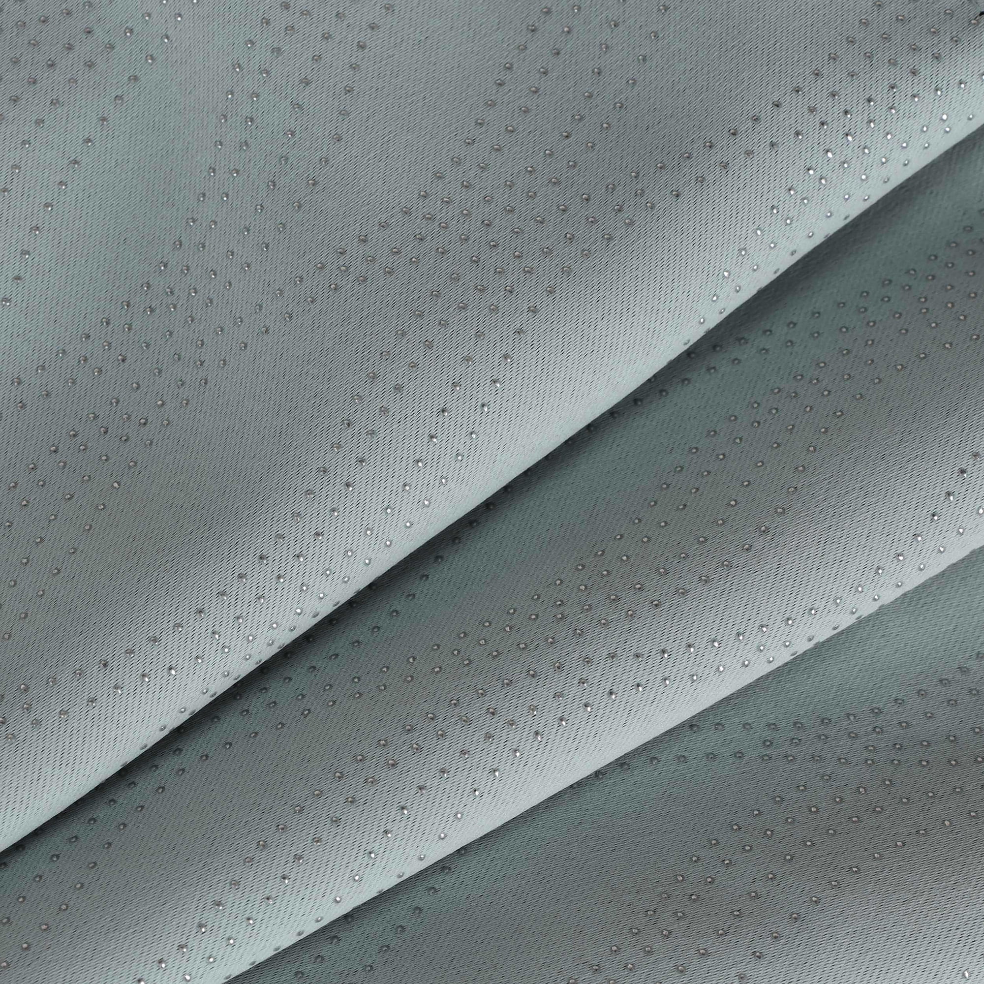 Superior Zuir Blackout Curtain Panel, 6 Grommets, Set of 2, 42" W x 108" L, Sea Foam