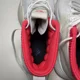 thumbnail image 5 of Adi - das Dame Size 7 All Skate' White/Red Men's Mesh Basketball Shoes, 5 of 6