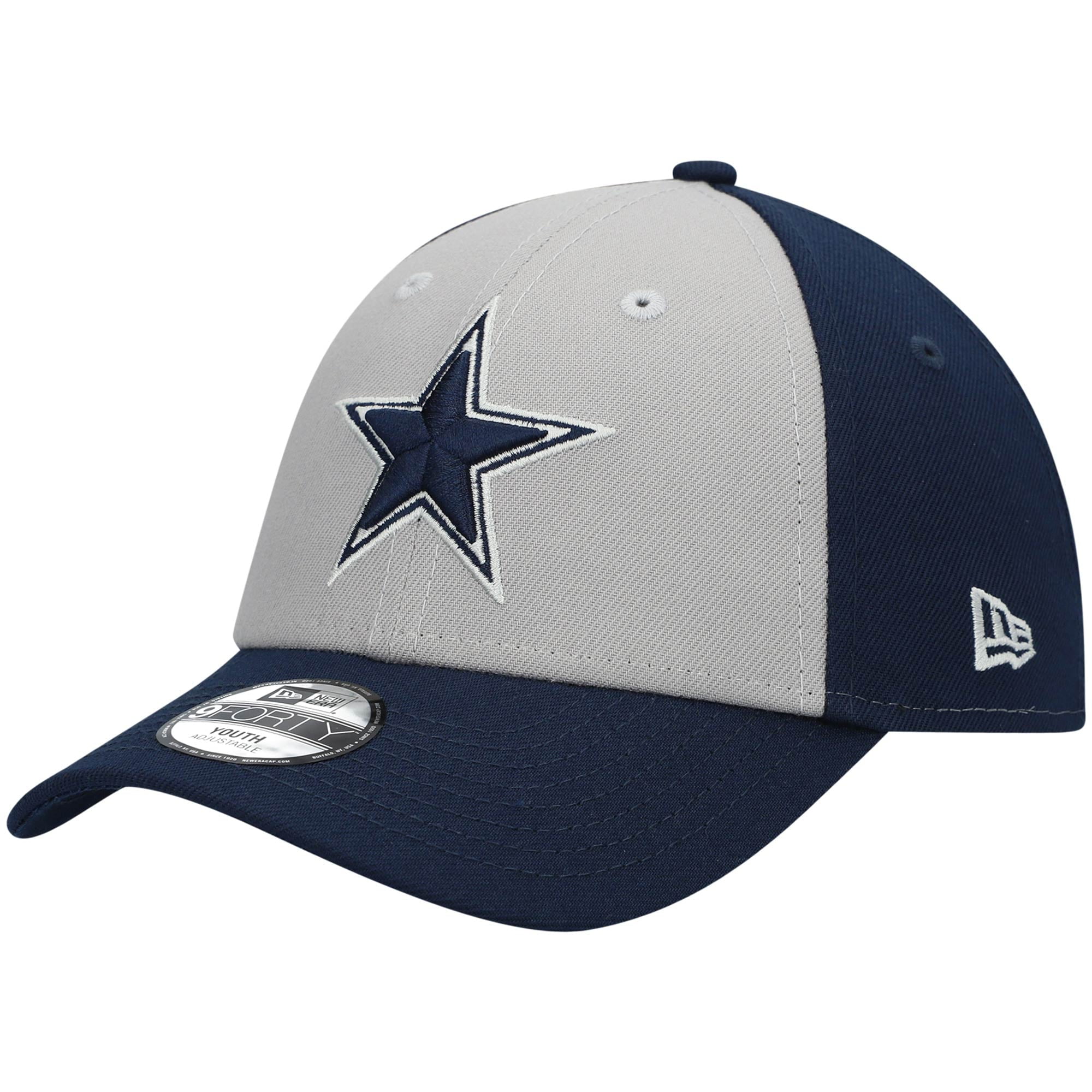 dallas cowboys youth fitted hats