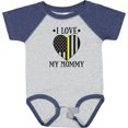 thumbnail image 3 of Inktastic Dispatcher Mommy Gold Line Emergency Boys or Girls Baby Bodysuit, 3 of 5