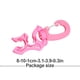 thumbnail image 5 of Soidarity Grillete rápido de cabeza secundaria Diferentes opciones de alto rango Apariencia exquisita profesional Abrazadera de manguera de Deportes acuáticos Rosado, 5 of 6