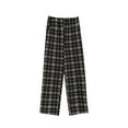 thumbnail image 5 of 2024! ZVNAΖH Plaid Pajama Pants Women Lounge Pants with Pockets Comfy Casual Elastic Waist Pajama Bottoms, 5 of 5