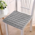 thumbnail image 6 of HomeLife Winter Flannel Thickened Anti Slip Plush Chair Cushion, 6 of 12