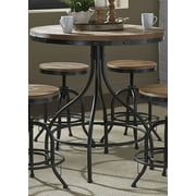 Liberty Furniture 179-PUB3636 Vintage Dining Series Pub Table, Distressed Metal Finish by Liberty Furniture