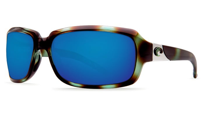 Costa del Mar Isabela Polarized Sunglasses Black/Blue 580P IB 11 OBMP Women's 