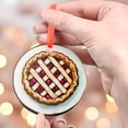 thumbnail image 4 of Pie Ornament Food Sun Catcher Foodie Gift Light Catcher Window Hanging Home Decoration Pie Lover Gifts Decor Kitchen Decor, 2025, Holiday Decoration, 2025, Seasonal Holiday Decor,, 4 of 5