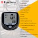 thumbnail image 2 of Multifunctional wireless bike computer waterproof bicycle speedometer with LCD, 2 of 5