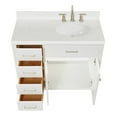 thumbnail image 7 of Ariel H042srcqovo Bristol 42" Free Standing Single Basin Vanity Set - White, 7 of 7