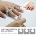 thumbnail image 3 of Separadores de dedos Tewloss, 600 unidades, para mujer, pedicura, color gris, 3 of 6