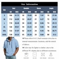 thumbnail image 2 of Fabrcox Men's Hoodies Lightweight Short Sleeve Quarter Zip Sweatshirts for Men Workout Sports Drawstring Summer Color Block Mens Tops, 2 of 8