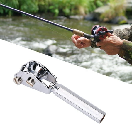 Stainless Steel Roller Rod Tip Guide Sea Boat Fishing Trolling Tackle Accessory Stainless Steel Rod Tip Guide Roller Rod Tip Guide