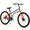 Gray+Orange, variant on POVANLI 24" Mountain Bike for Adult, 21-Speed Trail Commuter City Mountain Bike, Frame Ergonomic High-Carbon steel Frame, Sport Cycling MTB Bicycle