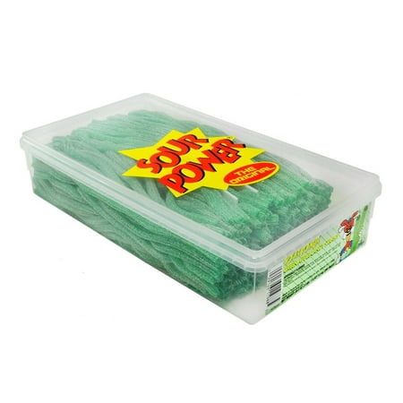 Sour Green Apple - Sour Power Straws - Green Apple, 200 count