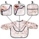 thumbnail image 5 of Baberos de bebé, delantal artístico de manga larga, babero impermeable de dibujos animados para niños pequeños, accesorios para comer, bata artística para niños, ropa para eructar, 5 of 5