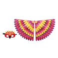 thumbnail image 4 of Conjunto de capa con alas de animales y pájaros para niños, disfraz de Cosplay con alas, ala de mariposa para carnaval, espectáculo de Navidad, fiesta Estilo E, 4 of 8
