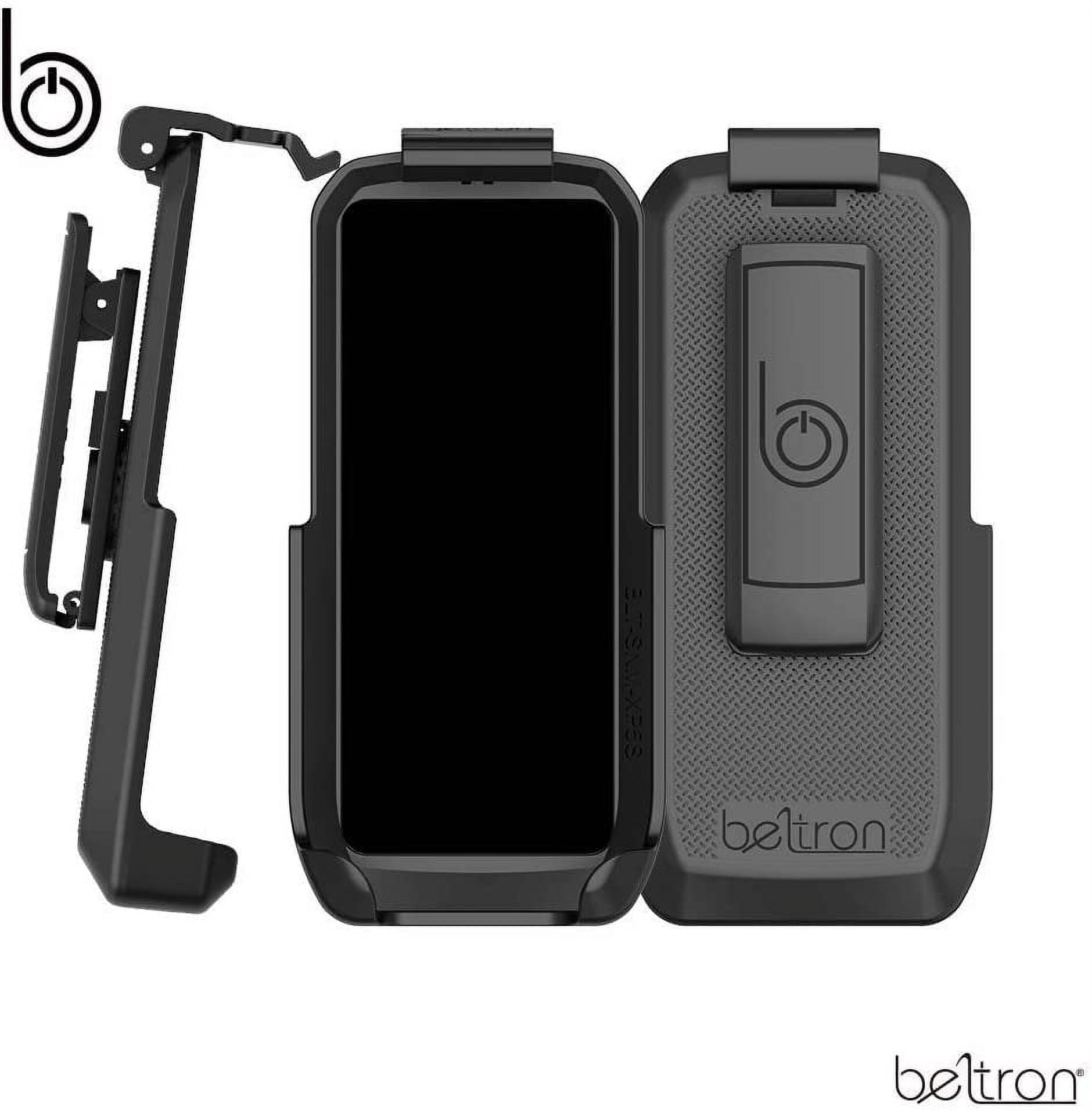 BELTRON Sonim XP5S Belt Clip, Heavy Duty Rotating Belt Clip Holster for Sonim XP5S XP5800 AT&T FirstNet Sprint Secure Fit & Quick Release Latch NOT for XP5 - Supports 2.25" Wide Duty Belt