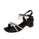thumbnail image 2 of Sandalias de verano para mujer, sandalias informales para mujer, sandalias de playa romanas Wmkox8yii  nm9926, 2 of 9