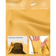 thumbnail image 3 of Sudadera con capucha con protección solar Roadbox para hombre UPF 50+ amarilla, 3 of 6