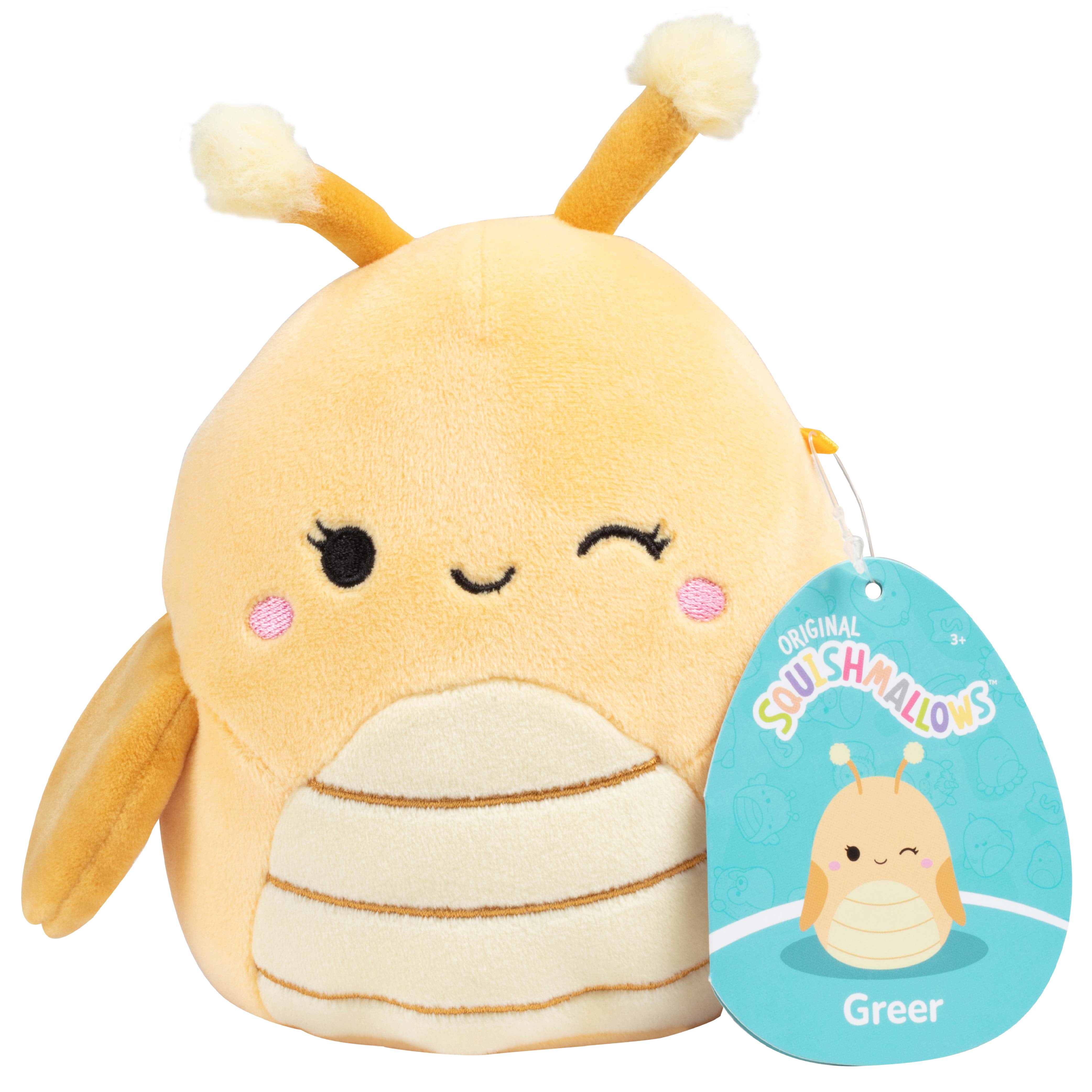 Squishmallows Mini 5-Inch Jyri the Ginseng - Official Jazwares