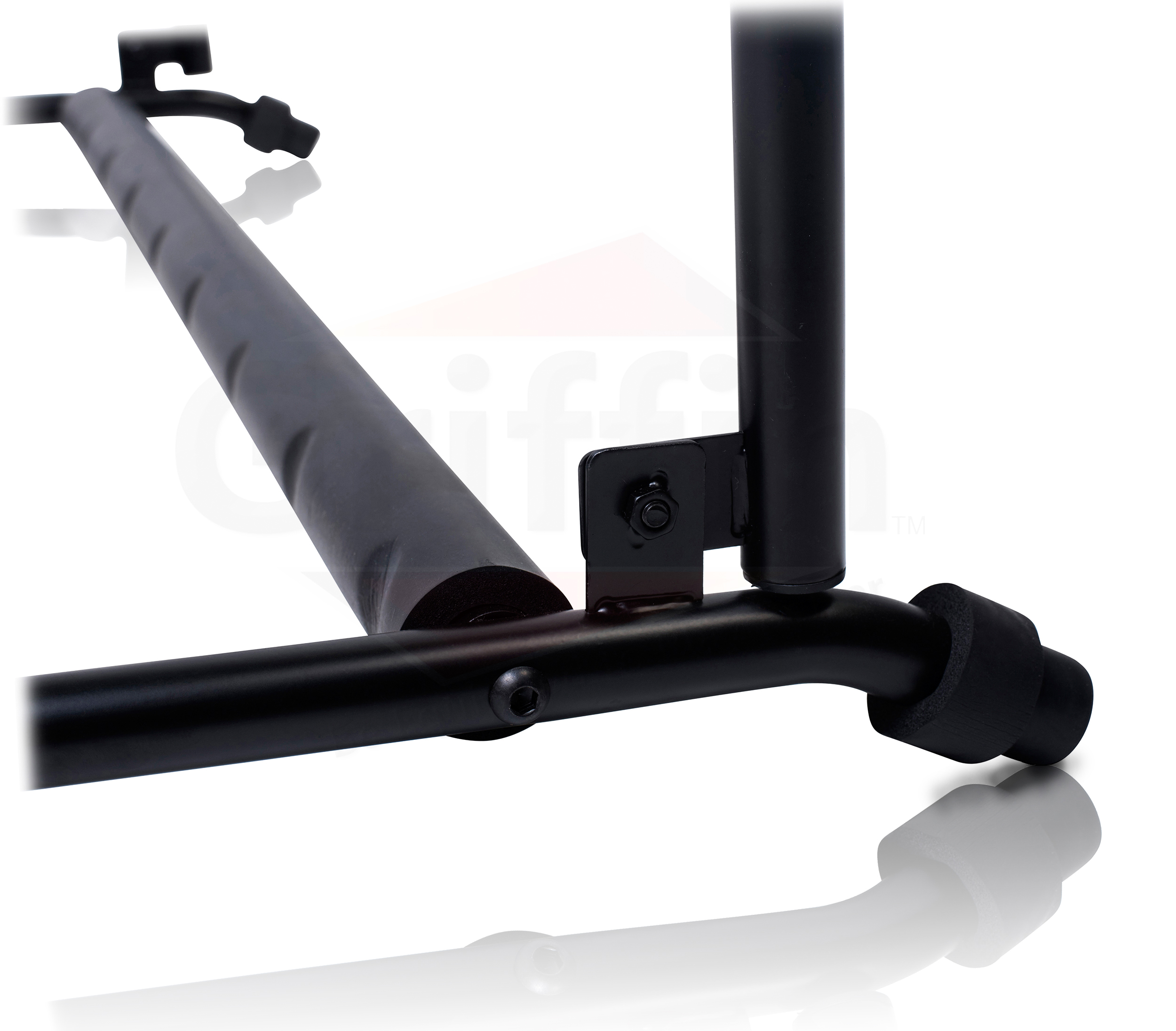 Griffin 7 Guitar Rack Stand Storage - Multiple Support Floor Bass Holder Mount