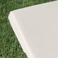 thumbnail image 3 of Noble House Jamaica MultiBrown Wicker Chaise Lounge Cream Cushion (Set of 4), 3 of 20