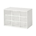 thumbnail image 2 of 9 Drawer Plastic Storage Cabinet Desktop Makeup Bin Box Jewellery Organizer, 2 of 3