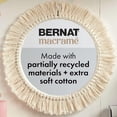 thumbnail image 5 of Bernat Macrame Yarn - 3 Pack of 250g/8.8oz - Cotton - #6 Super Bulky - Knitting/Crochet, Duck Egg, 5 of 5