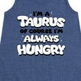 thumbnail image 3 of Instant Message - I'm A Taurus Always Hungry - Toddler & Youth Girls A-line Dress, 3 of 6