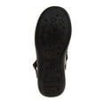 thumbnail image 7 of French Toast Little Kids Girls' Faux Leather Buckle School Shoes - Jet Black, 9, 7 of 7