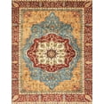 thumbnail image 1 of Ahgly Company Indoor Rectangle Abstract Brownish Green Abstract Area Rugs, 2' x 3', 1 of 6