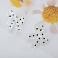 thumbnail image 5 of Unique Bargains 1 Pair Shoelace Charms Sparkly Base Transparent Bow Decorative Shoe Clips White, 5 of 5