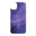 thumbnail image 3 of DistinctInk Custom SKIN / DECAL compatible with OtterBox Symmetry for iPhone 11 (6.1" Screen) - Purple Black White Stars Nebula - Show Your Love of Astronomy, 3 of 5