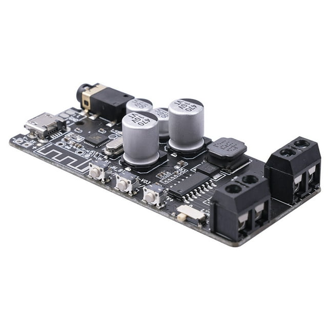 Methold AMPLIFICADOR DE POTENCIA estéreo 5,0 de 3,5mm, placa amplificadora de potencia, placa amplificadora de potencia estéreo DIY, módulo Electrónica miscelánea