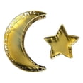 thumbnail image 1 of Bandejas para Ramadán Eid Mubarak, platos de metal con forma de estrella lunar y frutas para la cocina. dorado, 1 of 9