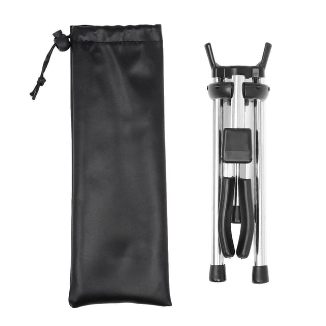 lionlar Saxophone Stand, Foldable Alto Sax Stand, Adjustable Metal Triangle Base Design,