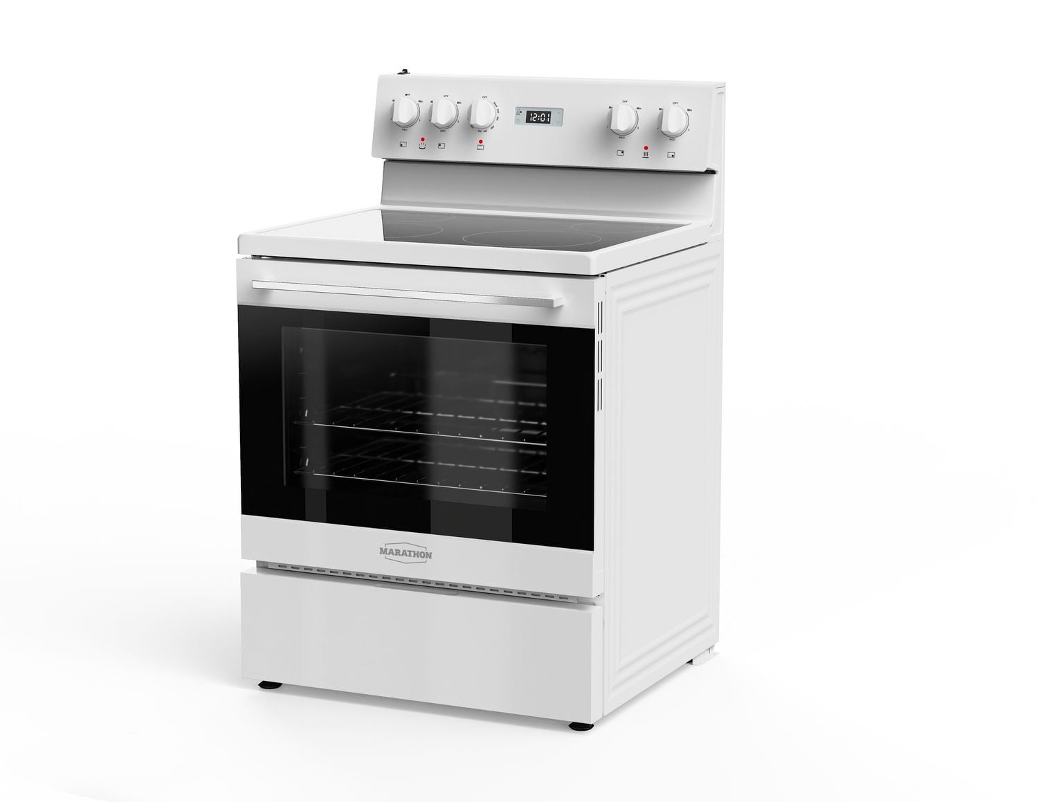 Marathon 30" Smooth Top Electric Range with Steam Clean
