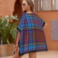 thumbnail image 4 of Anderson Clan Tartan Women's Swimsuit Coverup Summer Beach Cover Up Bathing Suit Dress, 4 of 6