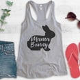 thumbnail image 2 of Mama Bunny Tank Top, Ladies Racerback Tank Top, Easter Tank, Rabbit Tank, Heather Gray, Large, 2 of 3