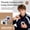 25#White, variant on Mini Camera 1080P HD Camera, Portable Pocket Camera One Click Photo Video Loop Recording Rechargeable Battery, Small Camera for Travel Sports Daily Recording Security Use